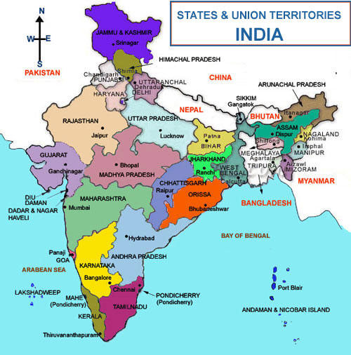 India Country Map